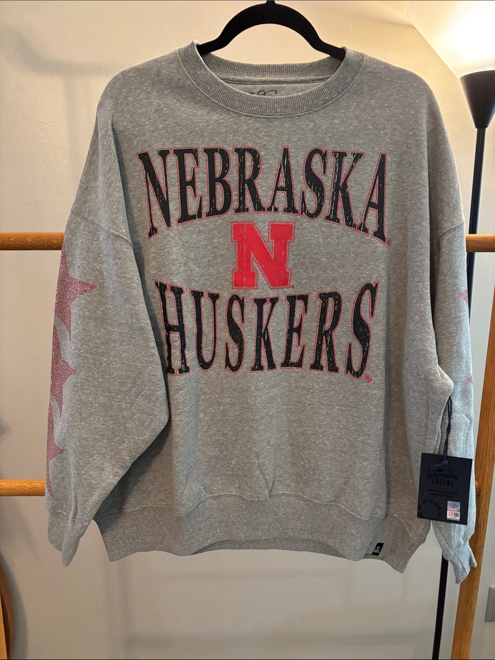 Nebraska Huskers Gameday Social Sweatshirt